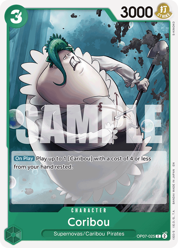 Coribou One Piece TCG Card