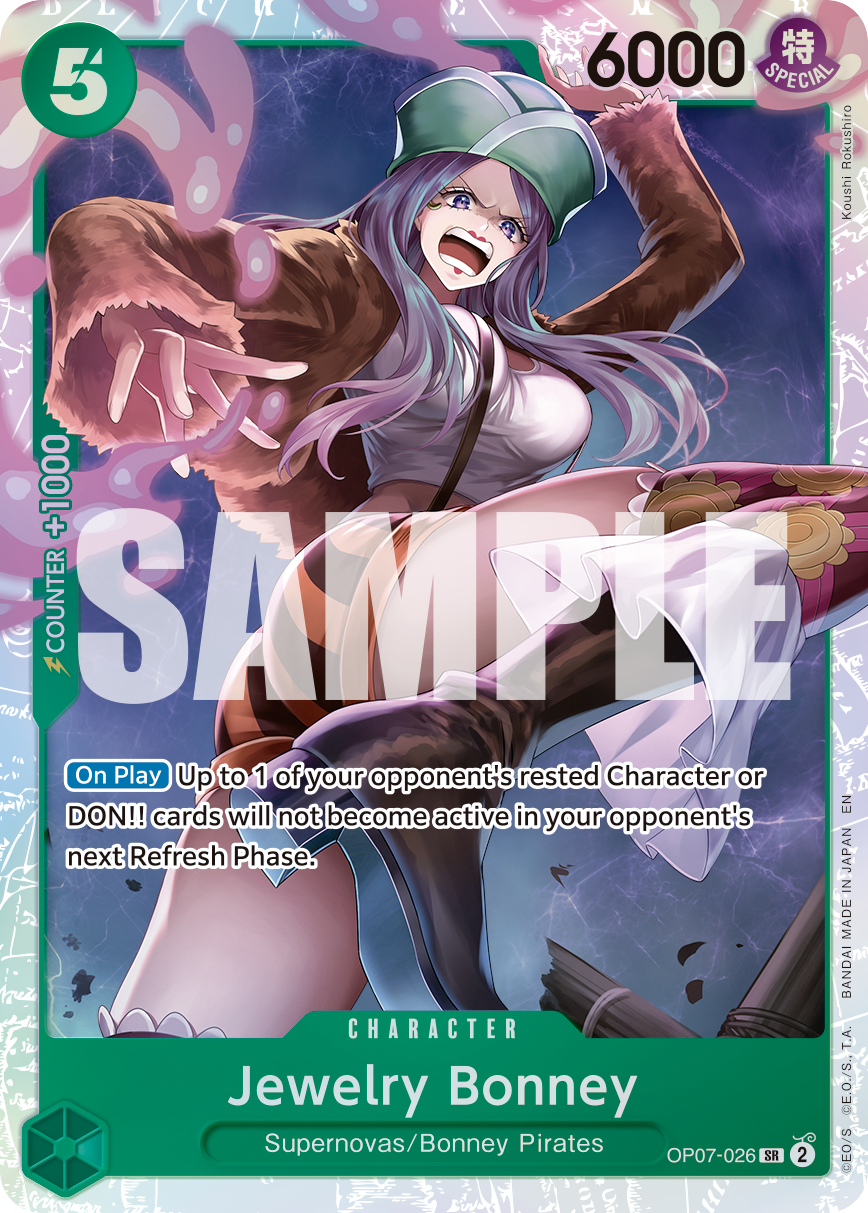 Jewelry Bonney One Piece TCG Card