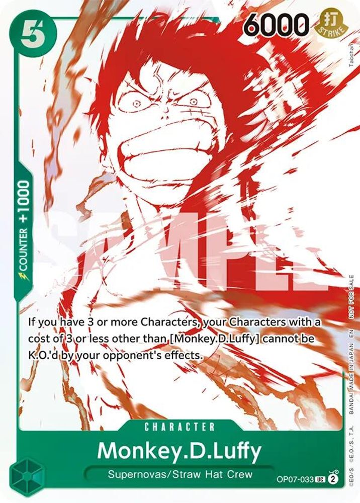 Monkey.D.Luffy One Piece TCG Card