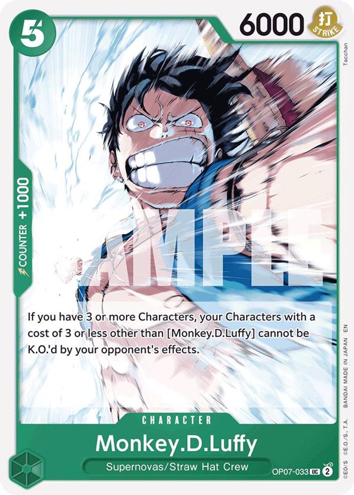 Monkey.D.Luffy One Piece TCG Card