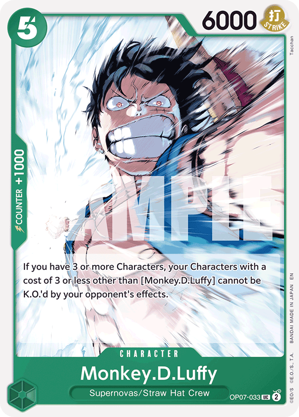 Monkey.D.Luffy One Piece TCG Card