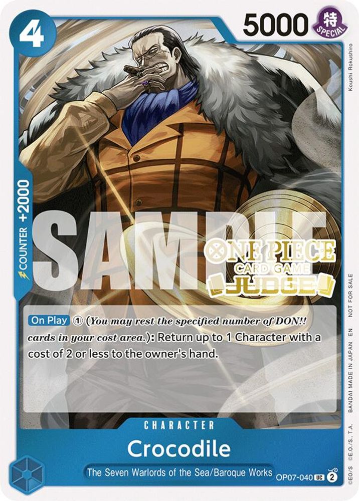 Crocodile One Piece TCG Card
