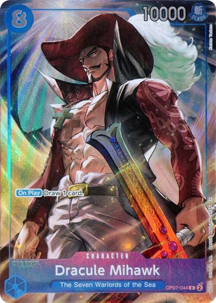 Dracule Mihawk One Piece TCG Card