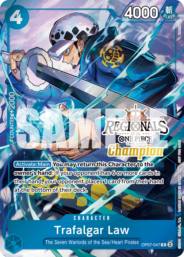 Trafalgar Law One Piece TCG Card