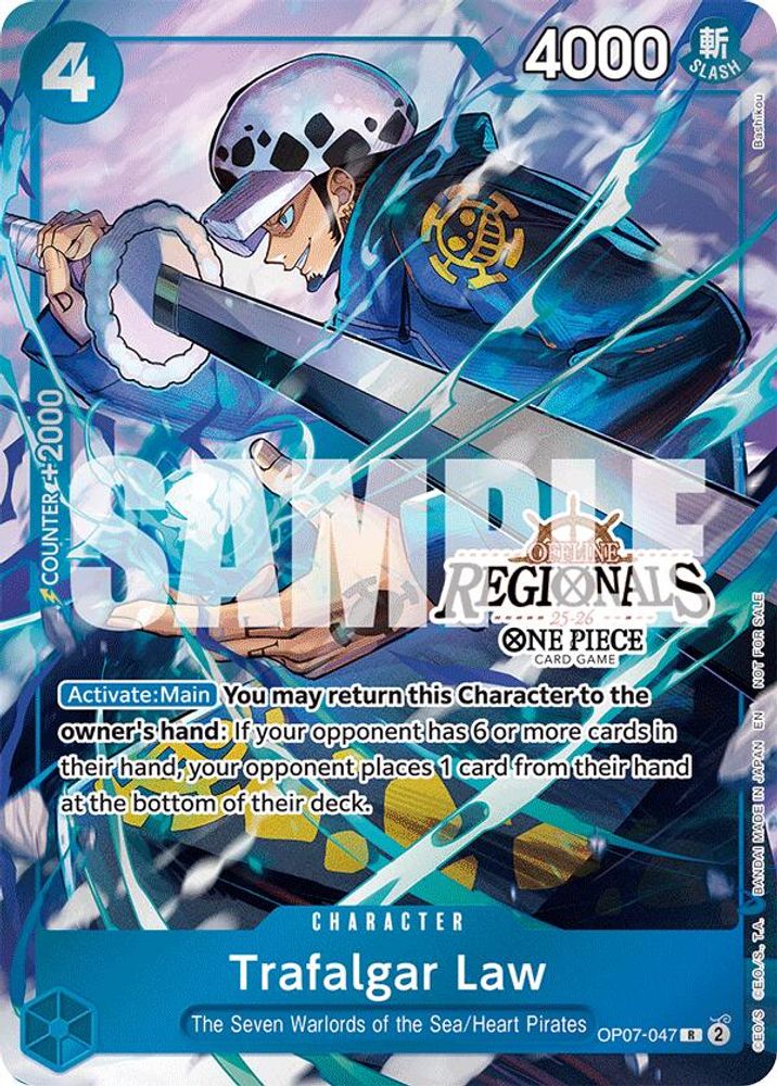 Trafalgar Law One Piece TCG Card