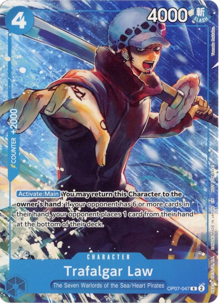 Trafalgar Law One Piece TCG Card