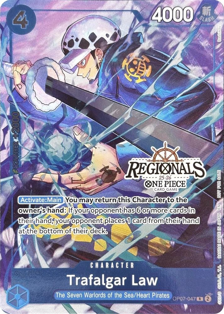 Trafalgar Law One Piece TCG Card