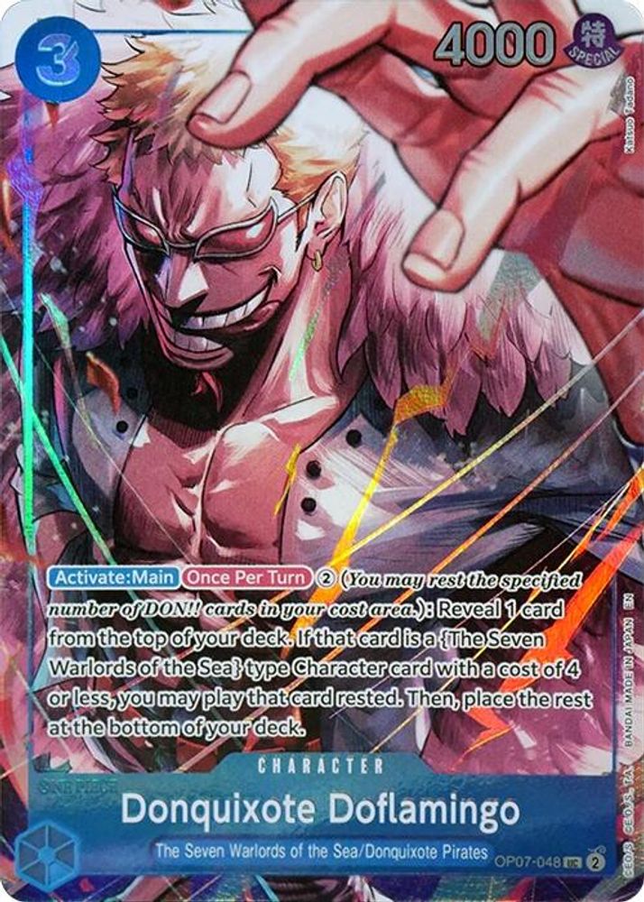 Donquixote Doflamingo One Piece TCG Card