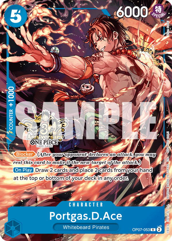 Portgas.D.Ace One Piece TCG Card
