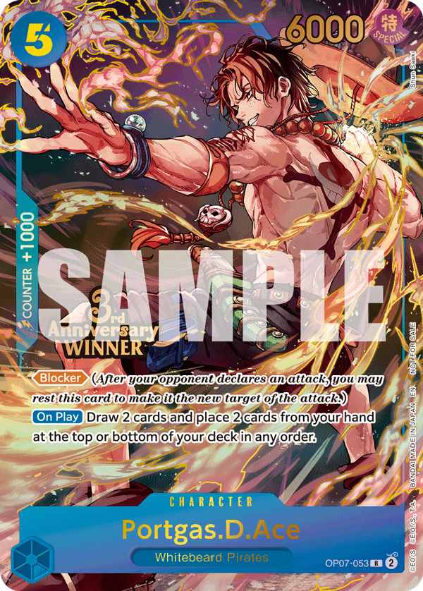 Portgas.D.Ace One Piece TCG Card
