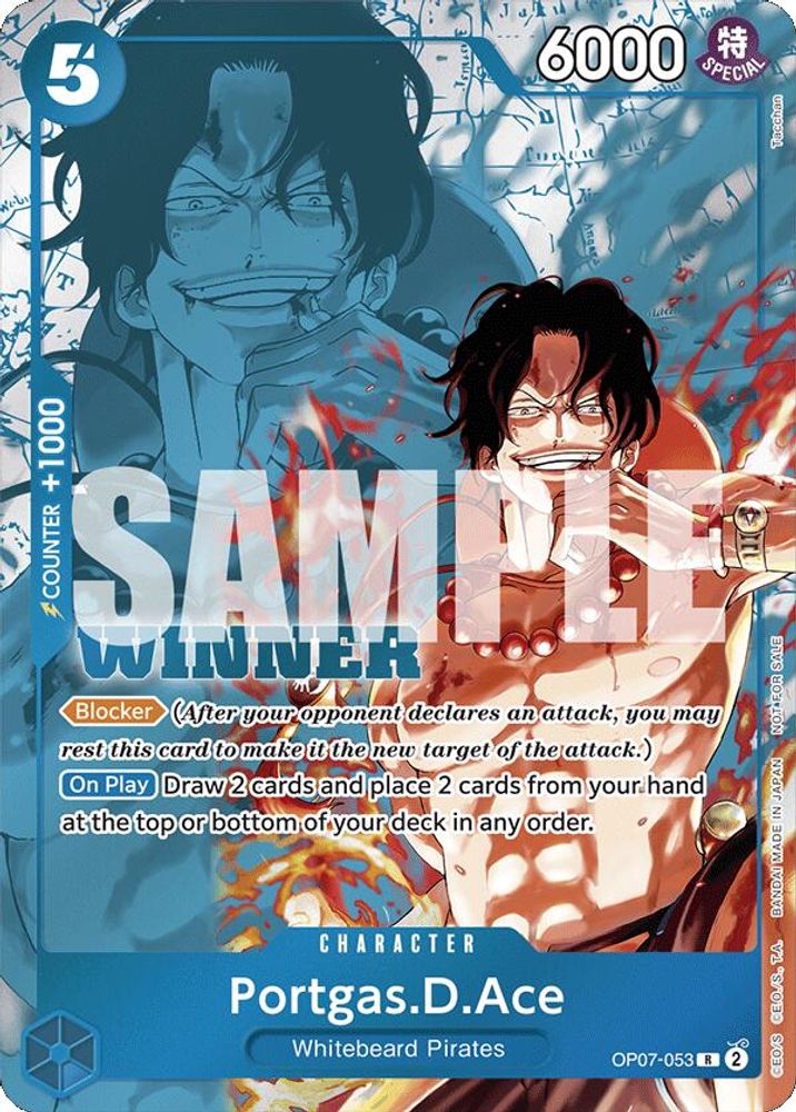 Portgas.D.Ace One Piece TCG Card