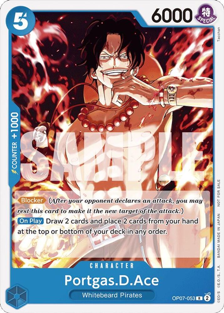 Portgas.D.Ace One Piece TCG Card