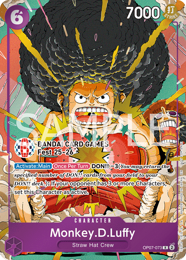 Monkey.D.Luffy One Piece TCG Card