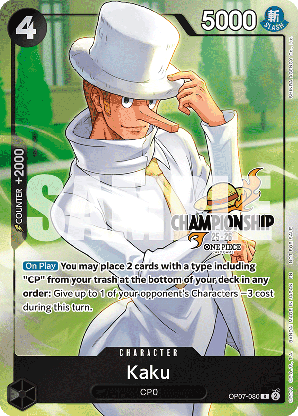 Kaku One Piece TCG Card