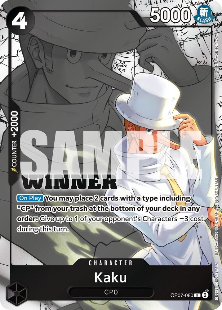 Kaku One Piece TCG Card