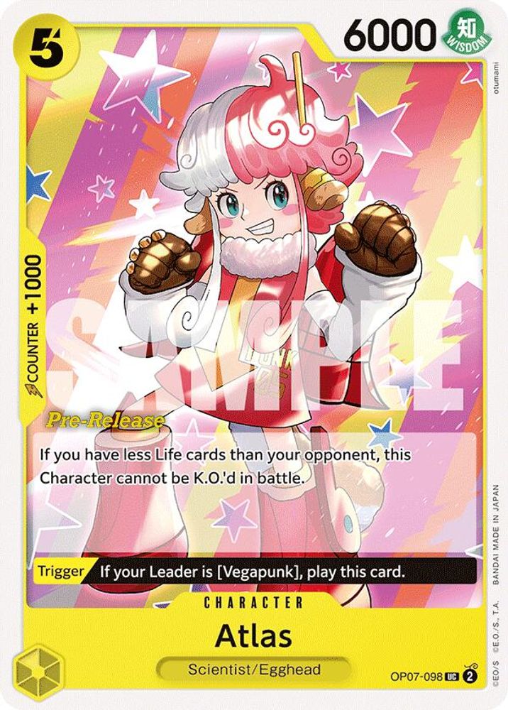 Atlas One Piece TCG Card