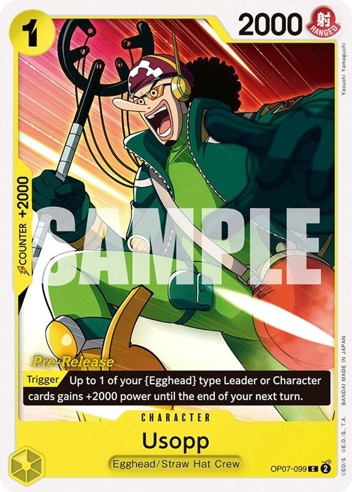 Usopp One Piece TCG Card