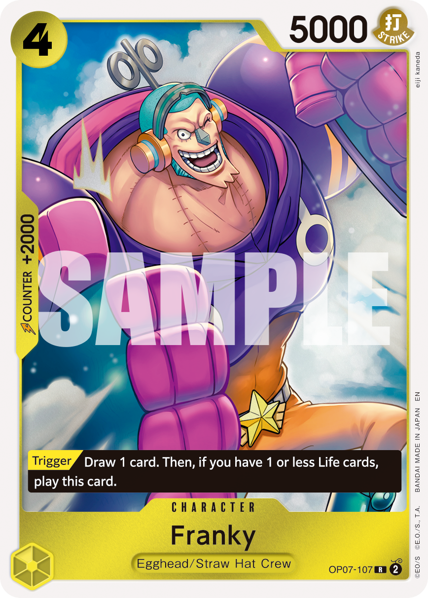 Franky One Piece TCG Card