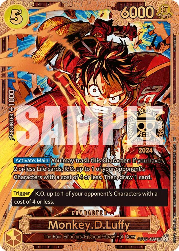Monkey.D.Luffy One Piece TCG Card