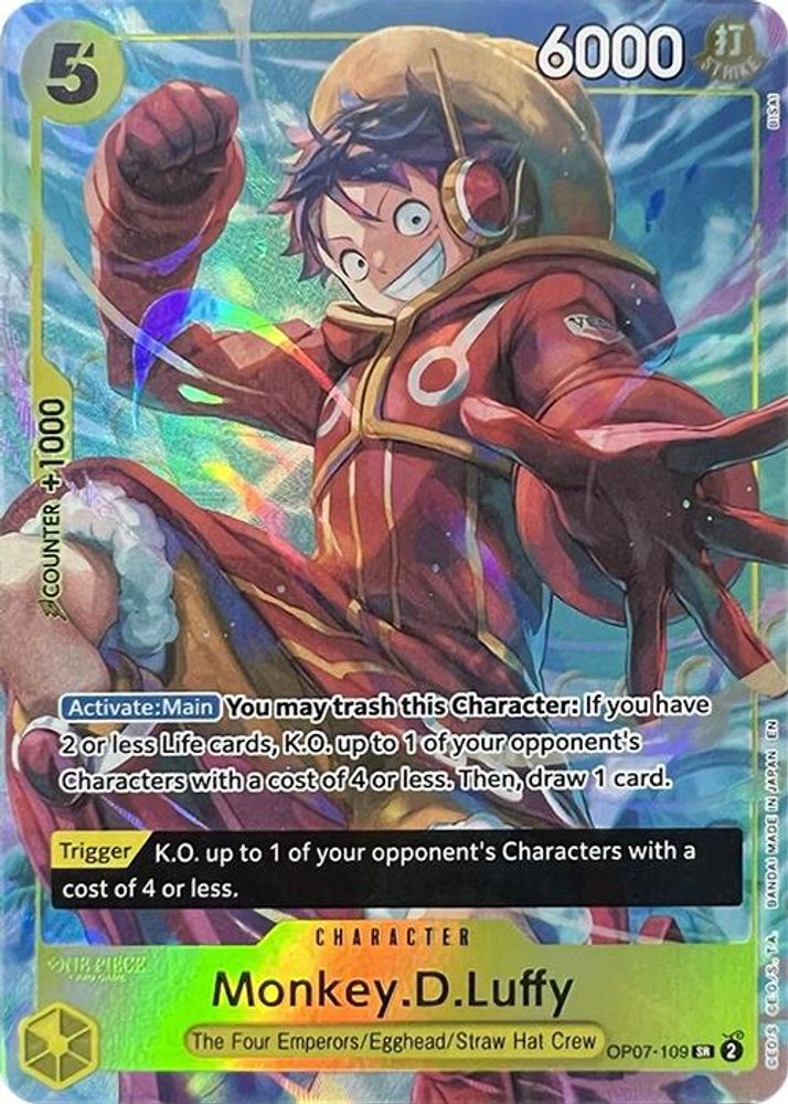 Monkey.D.Luffy One Piece TCG Card