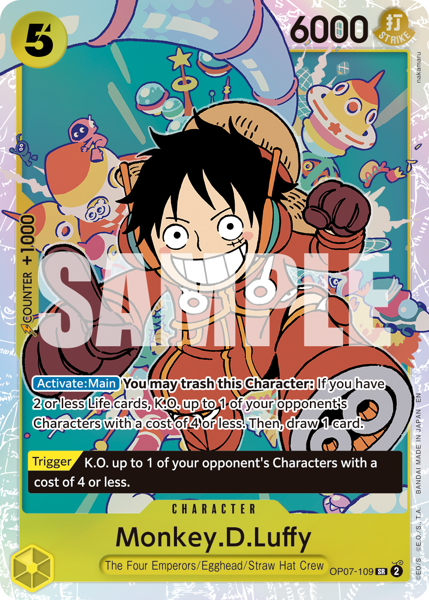 Monkey.D.Luffy One Piece TCG Card