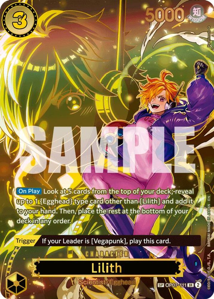Lilith One Piece TCG Card