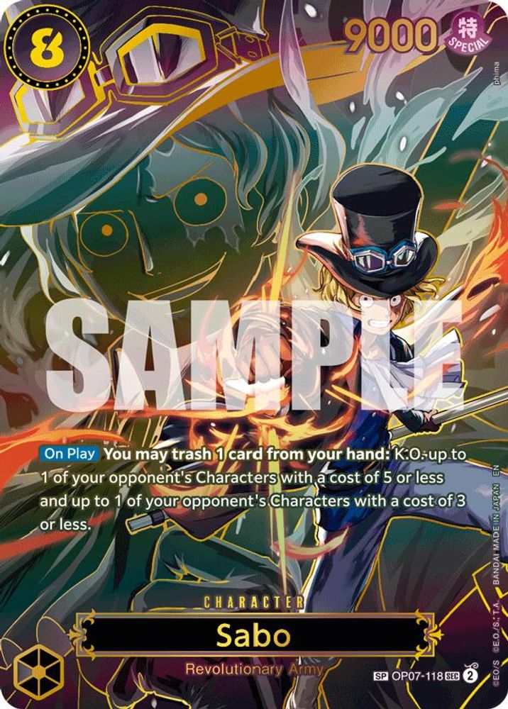 Sabo One Piece TCG Card