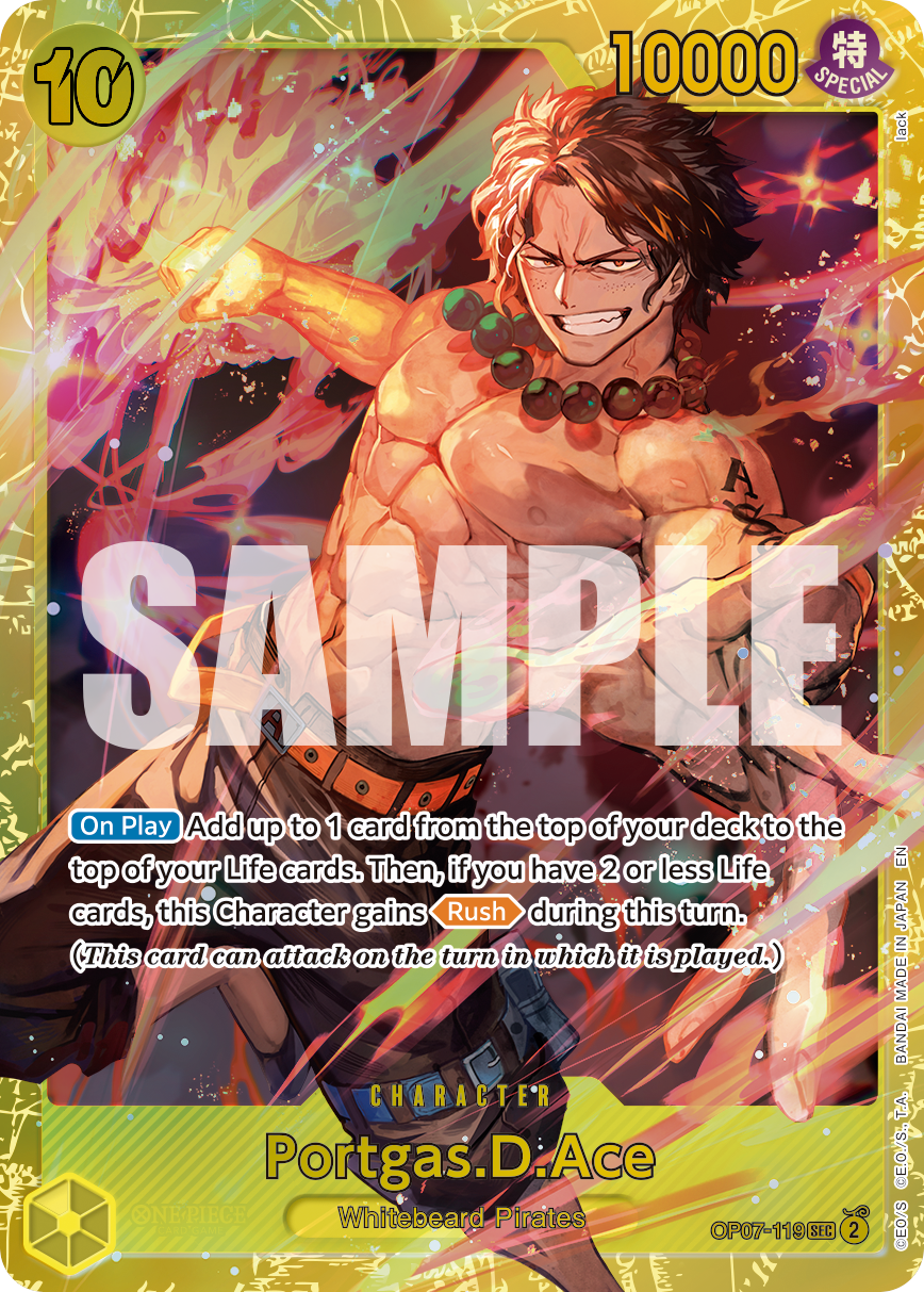 Portgas.D.Ace One Piece TCG Card