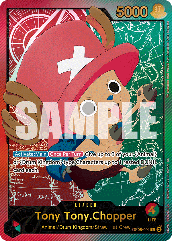 Tony Tony.Chopper OP08-001 - One Piece Card Game | OPTCG.GG | OPTCG.GG