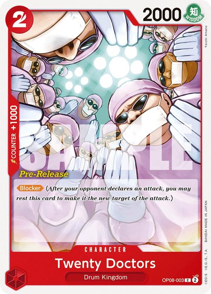 Twenty Doctors One Piece TCG Card