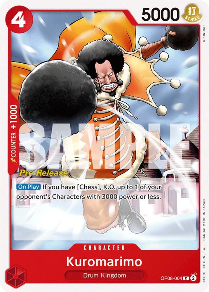 Kuromarimo One Piece TCG Card