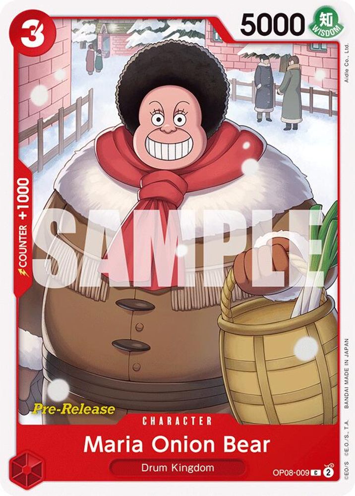 Maria Onion Bear One Piece TCG Card