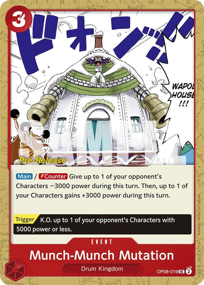 Munch-Munch Mutation One Piece TCG Card
