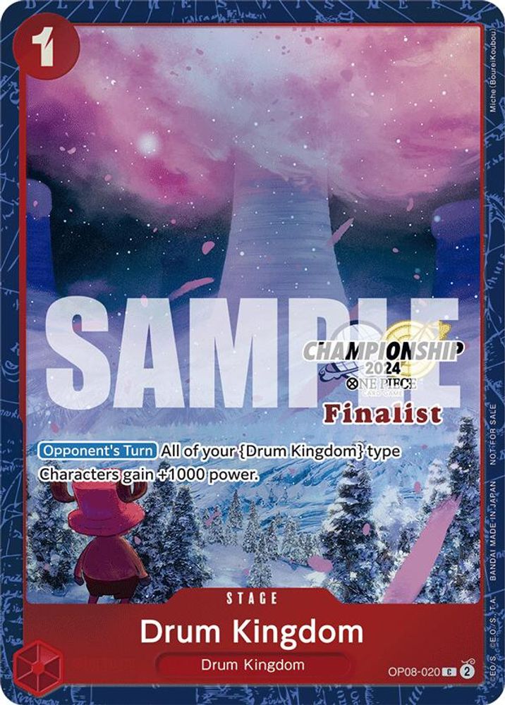 Drum Kingdom One Piece TCG Card