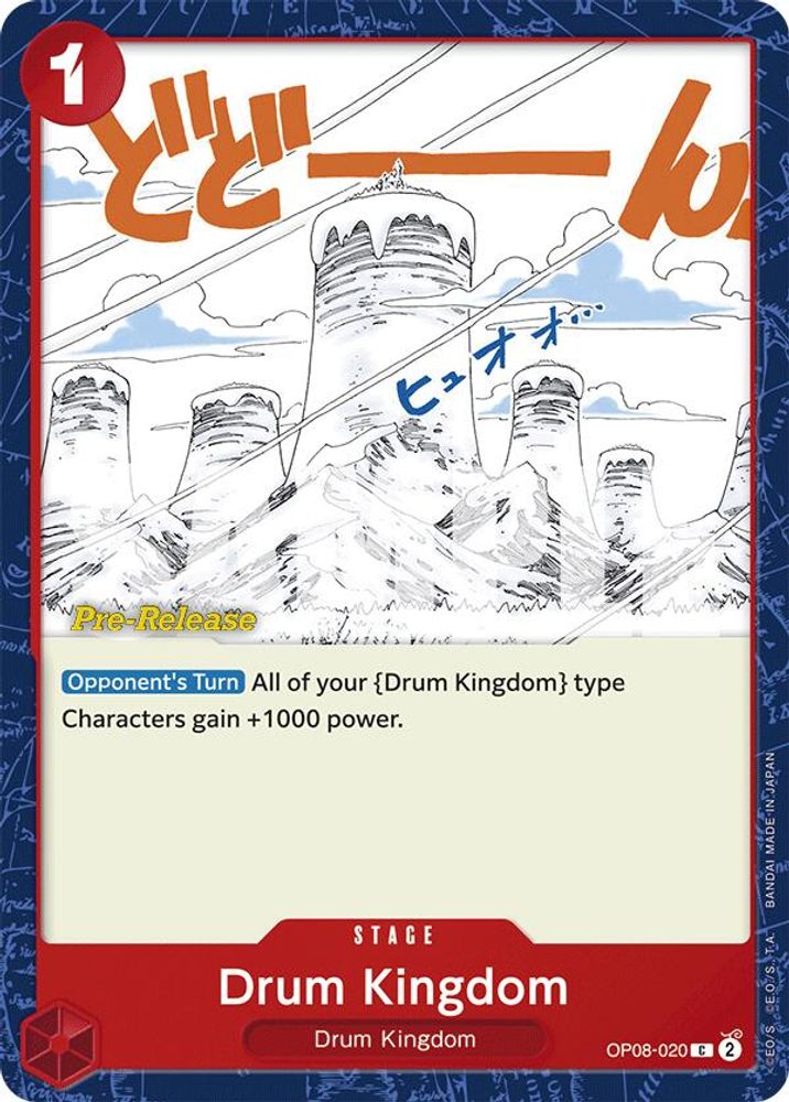 Drum Kingdom One Piece TCG Card