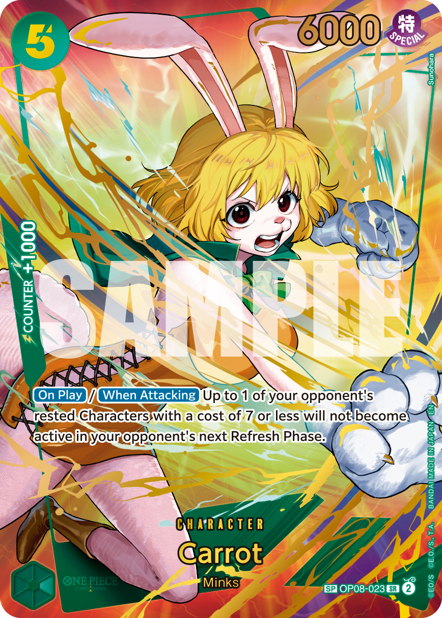 Carrot One Piece TCG Card