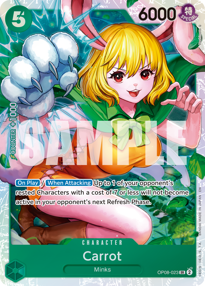 Carrot One Piece TCG Card