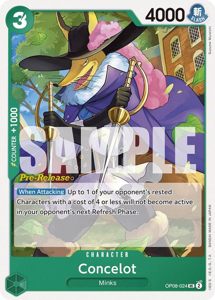 Concelot One Piece TCG Card