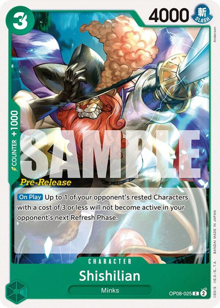 Shishilian One Piece TCG Card