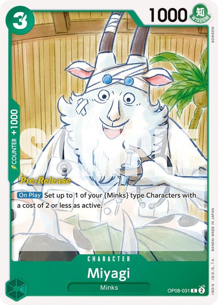Miyagi One Piece TCG Card