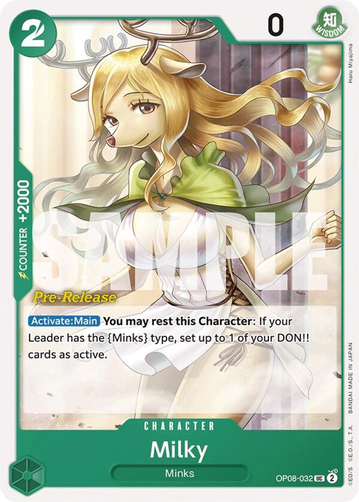 Milky One Piece TCG Card