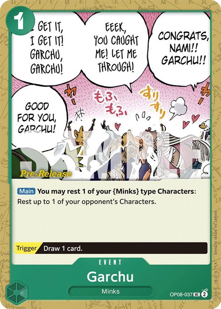 Garchu One Piece TCG Card