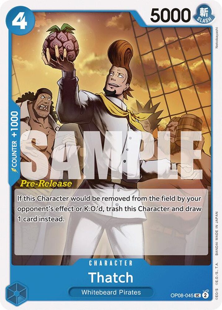 Thatch One Piece TCG Card
