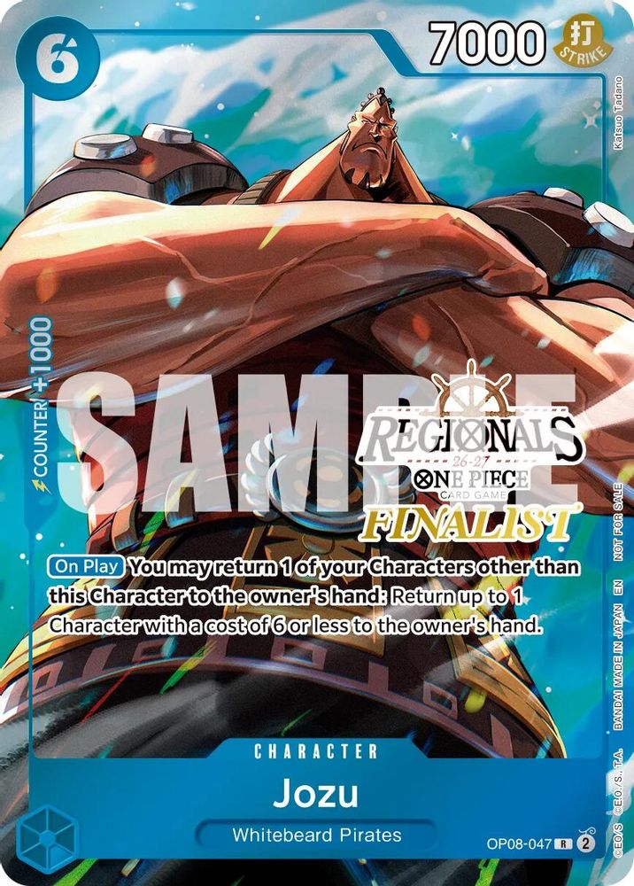 Jozu One Piece TCG Card