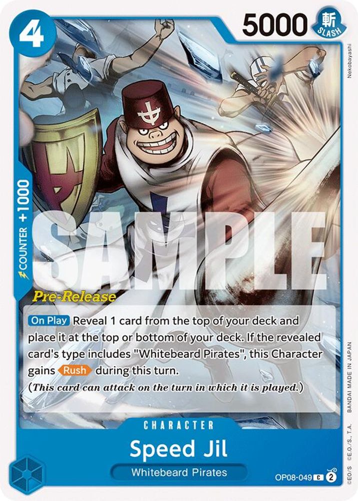 Speed Jil One Piece TCG Card
