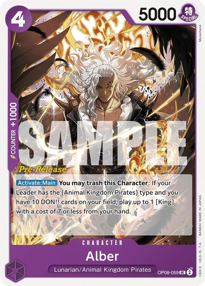 Alber One Piece TCG Card