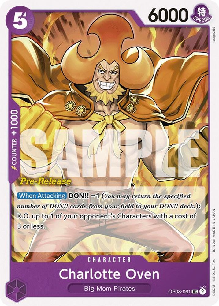 Charlotte Oven One Piece TCG Card
