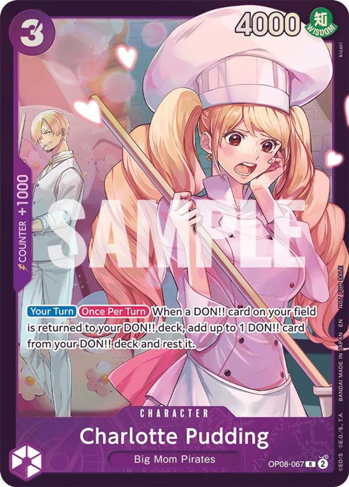 Charlotte Pudding One Piece TCG Card