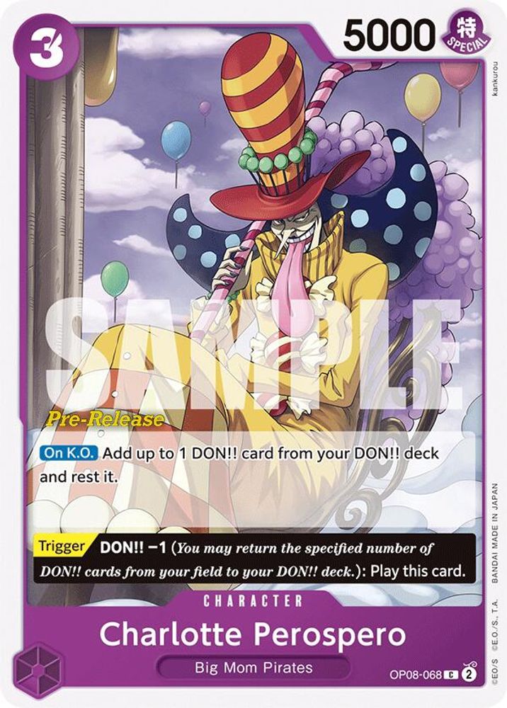 Charlotte Perospero One Piece TCG Card