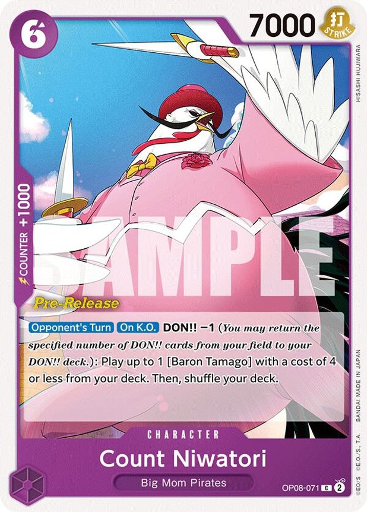 Count Niwatori One Piece TCG Card